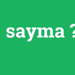 sayma foto galeri