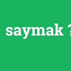 saymak