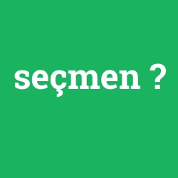 seçmen