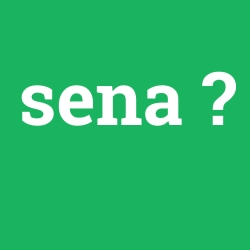 sena foto galeri