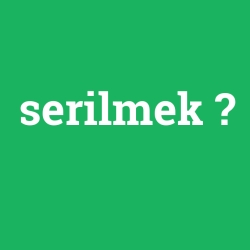 serilmek