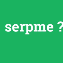 serpme