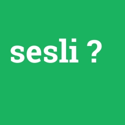 sesli