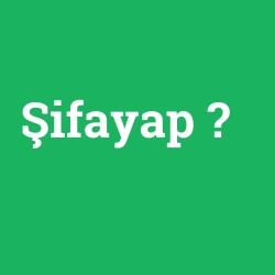 Şifayap