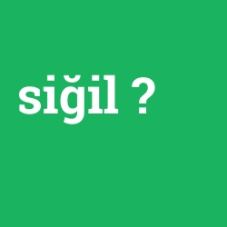 siğil