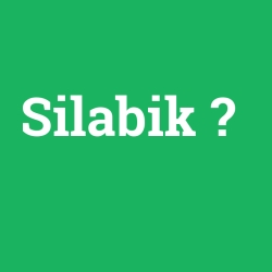 Silabik