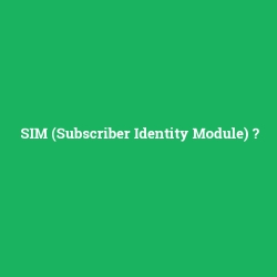 SIM (Subscriber Identity Module) foto galeri