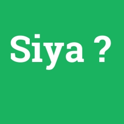 Siya