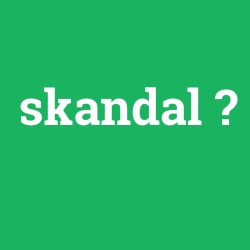 skandal
