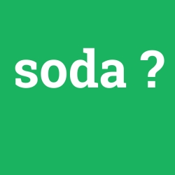soda
