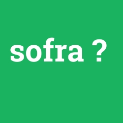sofra