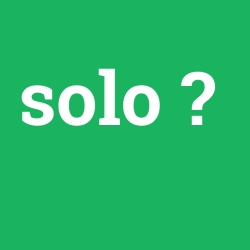 solo