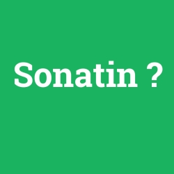 Sonatin
