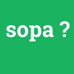 sopa foto galeri