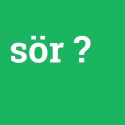 sör