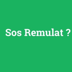Sos Remulat
