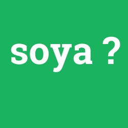 soya