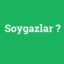 Soygazlar