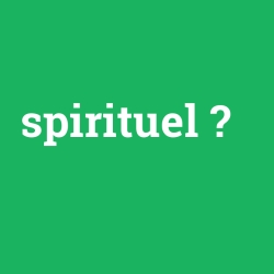 spiritüel