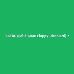 SSFDC (Solid State Floppy Disc Card) foto galeri