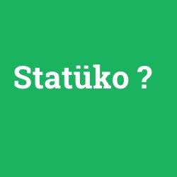 Statüko