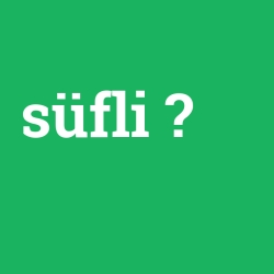 süfli foto galeri