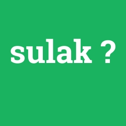sulak