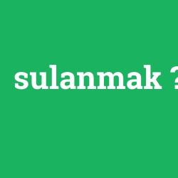 sulanmak