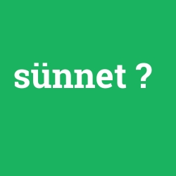 sünnet