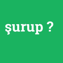 şurup