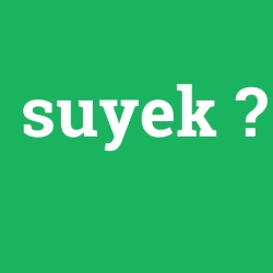 suyek foto galeri