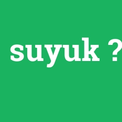 suyuk foto galeri