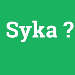 Syka foto galeri