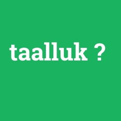 taalluk