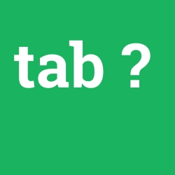 tab