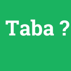 Taba