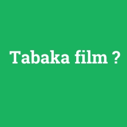 Tabaka film