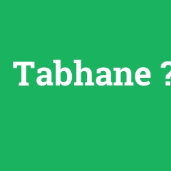 Tabhane foto galeri