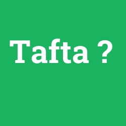 Tafta