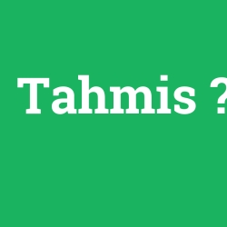 Tahmis