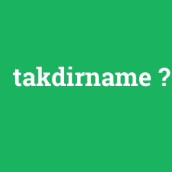 takdirname