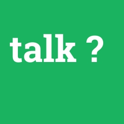 talk