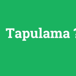 Tapulama
