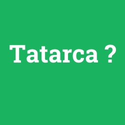Tatarca