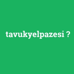 tavukyelpazesi