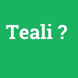 Teali