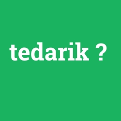 tedarik