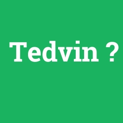 Tedvin
