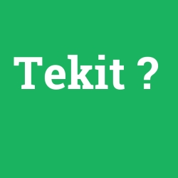 Tekit