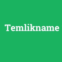 Temlikname
